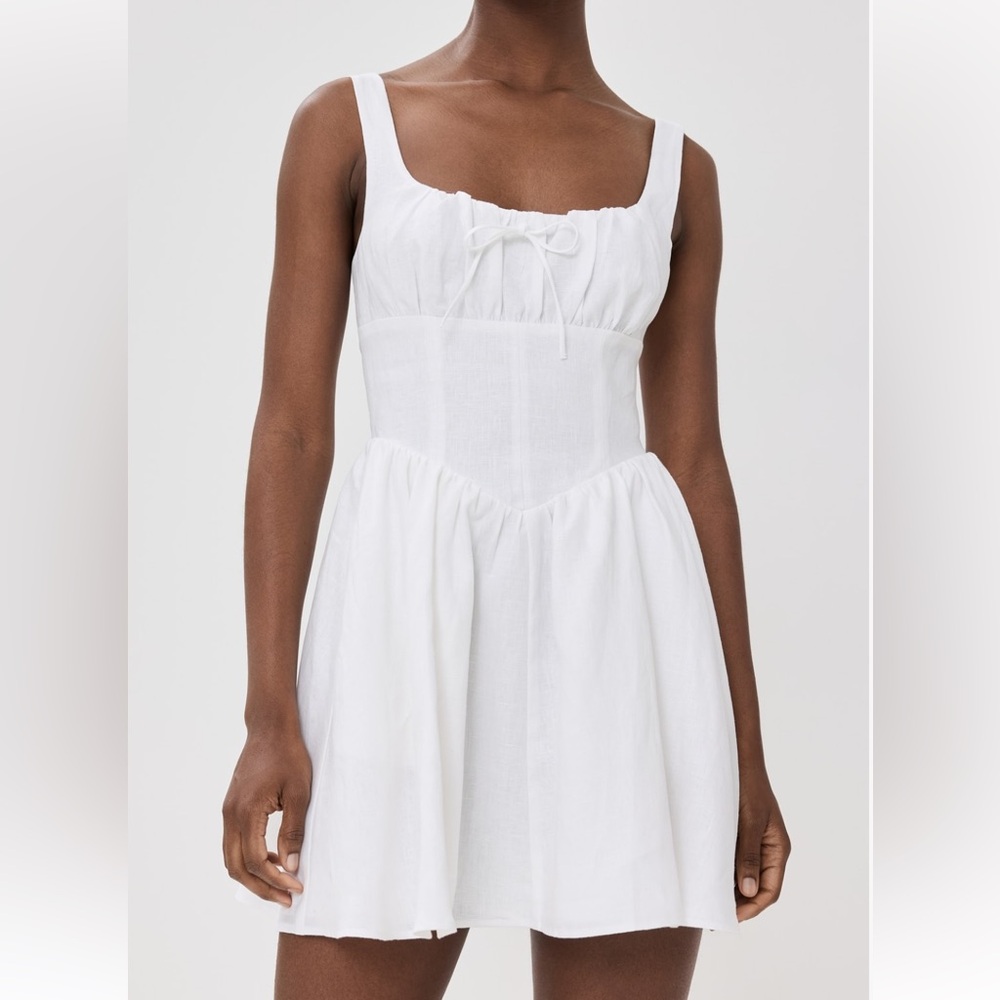 Reformation Daria Linen Dress